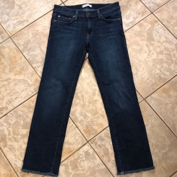 PRINCIPLE The Optimist Frayed Hem Cropped Jeans - Picture 2 of 10